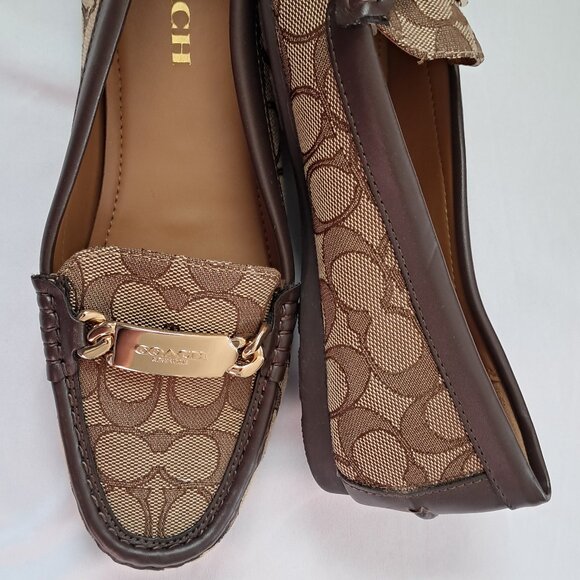 Coach Jacquard Signature Loafer . Brand New - Picture 10 of 11